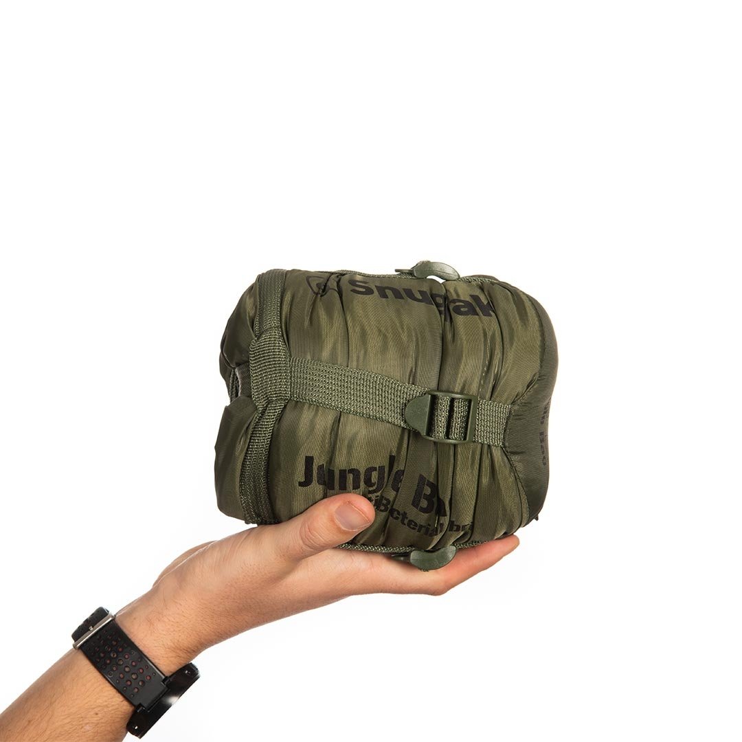 Sac de couchage Snugpak Jungle Bag moustiquaire intégrée confort 7 °C 950 g