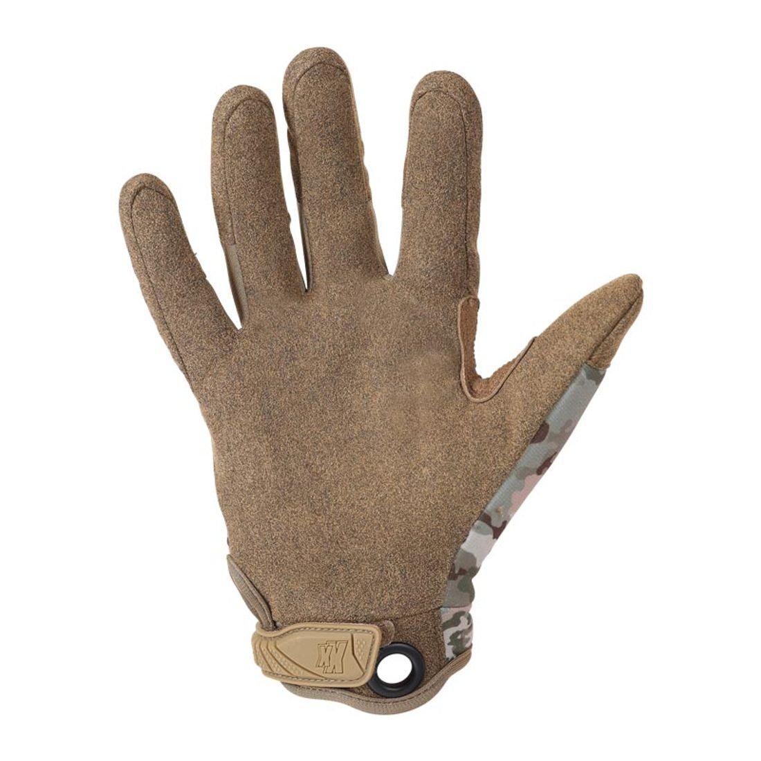 Gants tactiques Kinetixx X-Light légers 118 g paume en cuir synthétique EN 388