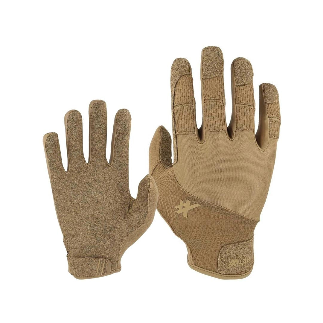 Gants de fouille et de tir Kinetixx X-Beam dos en tricot bi-élastique paume cuir synthétique