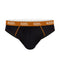 Lot de 5 slips homme Ares en coton extensible 95% coton ceinture élastique large