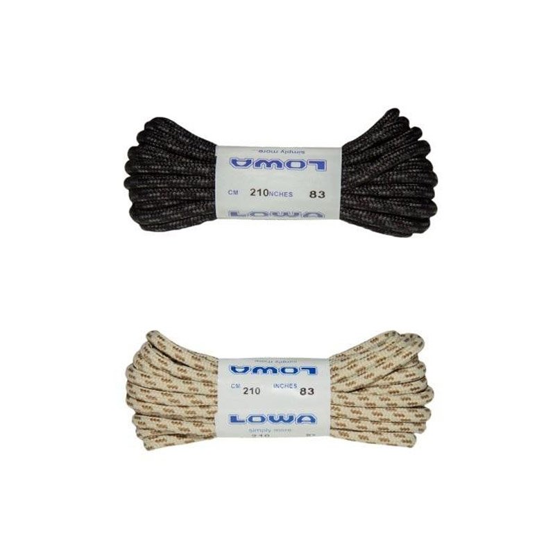 Brosse à chaussure Lowa Pflegebürste crin de cheval sur corps en bois véritable