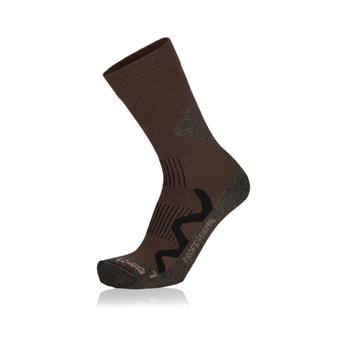 Chaussettes techniques Lowa 3-Season Pro mi-hautes à assise plantaire ventilée