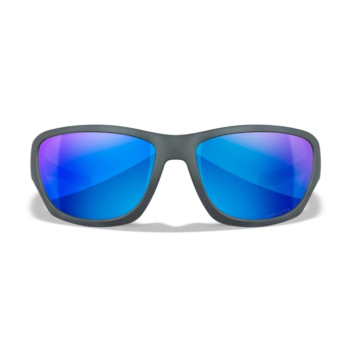 Lunettes de protection CLIMB Wiley X - Polarisé Bleu Miroir Fumé - Welkit.com