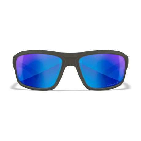 Lunettes de protection CONTEND Wiley X - Polarisé Bleu Miroir - Welkit.com