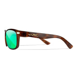 Lunettes de protection HELIX Wiley X - Polarisé Vert Miroir Amber - Welkit.com