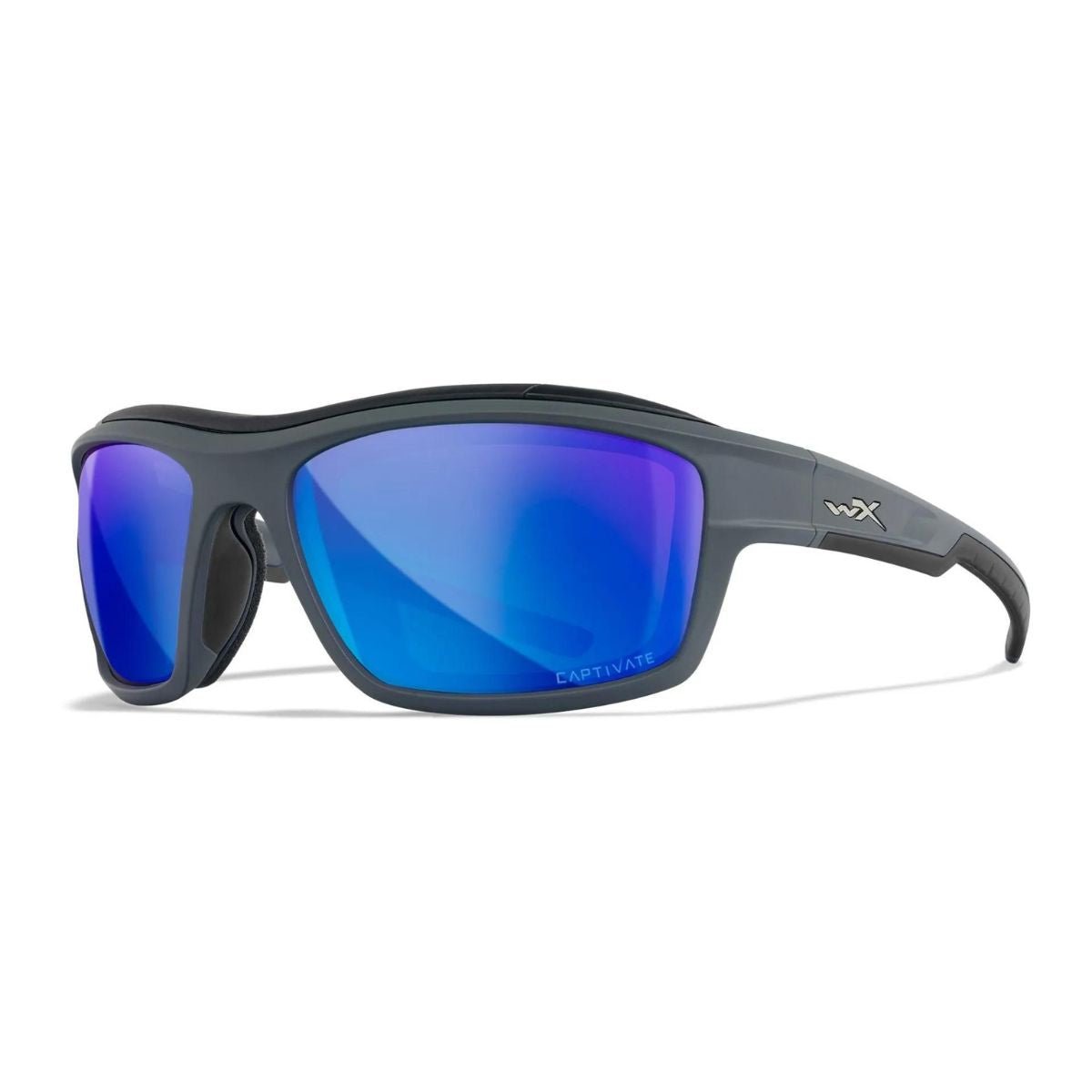 Lunettes de protection OZONE Wiley X - Polarisé Bleu Miroir - Welkit.com