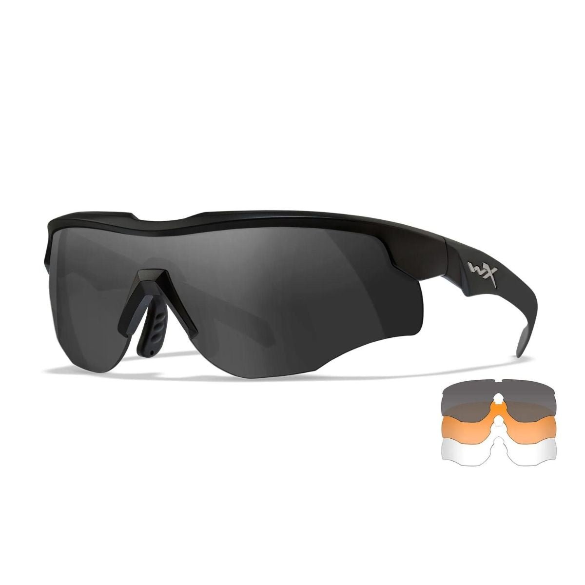 Lunettes de protection ROGUE COMM 3 ÉCRANS Wiley X - Fumé / Neutre / Rust - Welkit.com