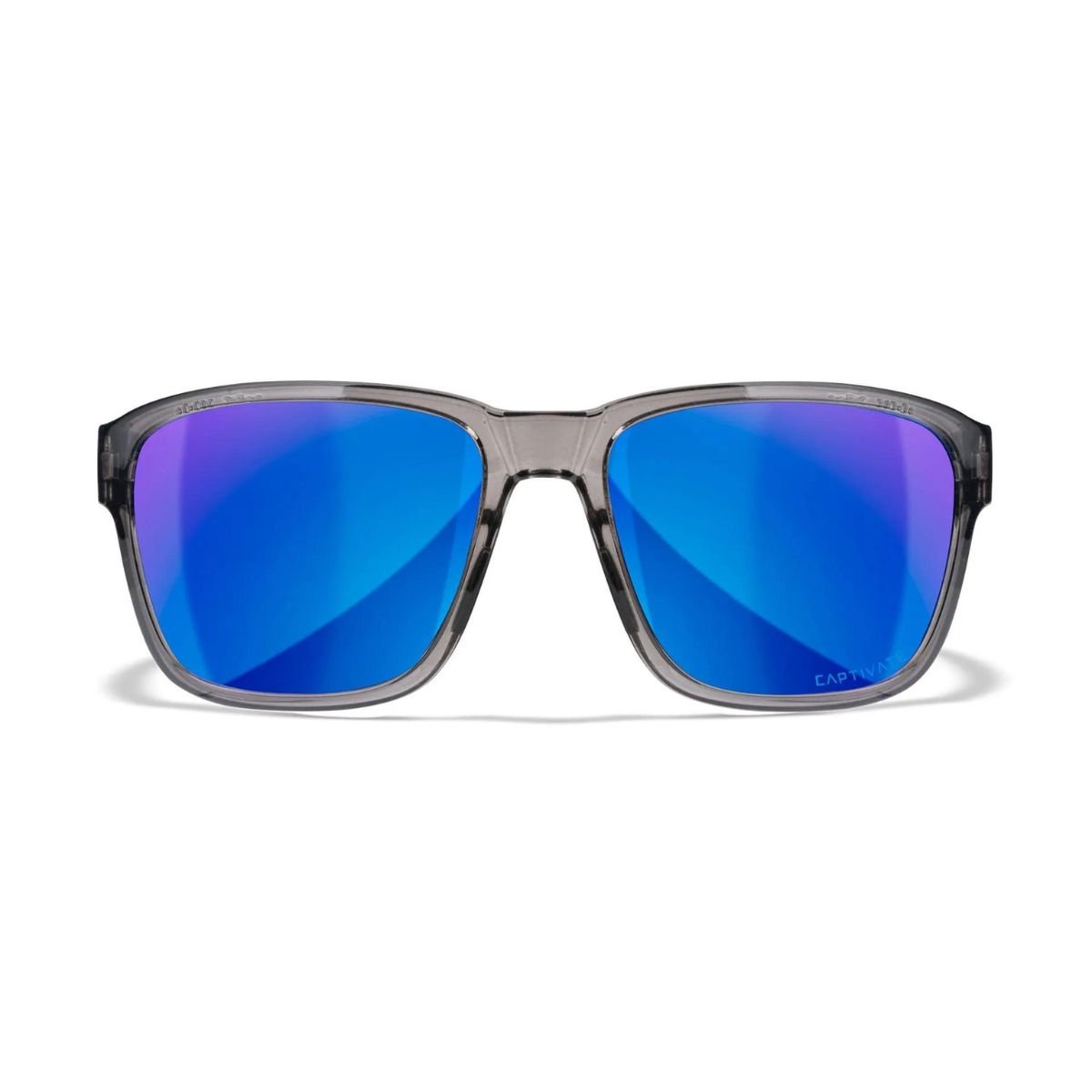 Lunettes de protection TREK Wiley X - Polarisé Bleu Miroir Fumé - Welkit.com