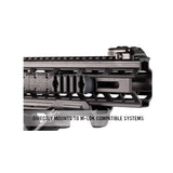 Section de rail Picatinny Magpul M-LOK 5 emplacements 6,3 cm en aluminium