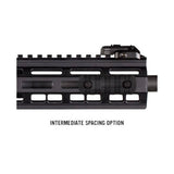 Section de rail Picatinny Magpul M-LOK 5 emplacements 6,3 cm en aluminium