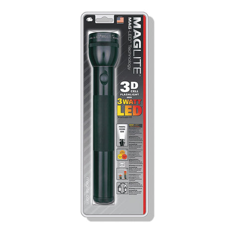 Lampe torche à diode Maglite ML 3 pour patrouille et contrôle de nuit