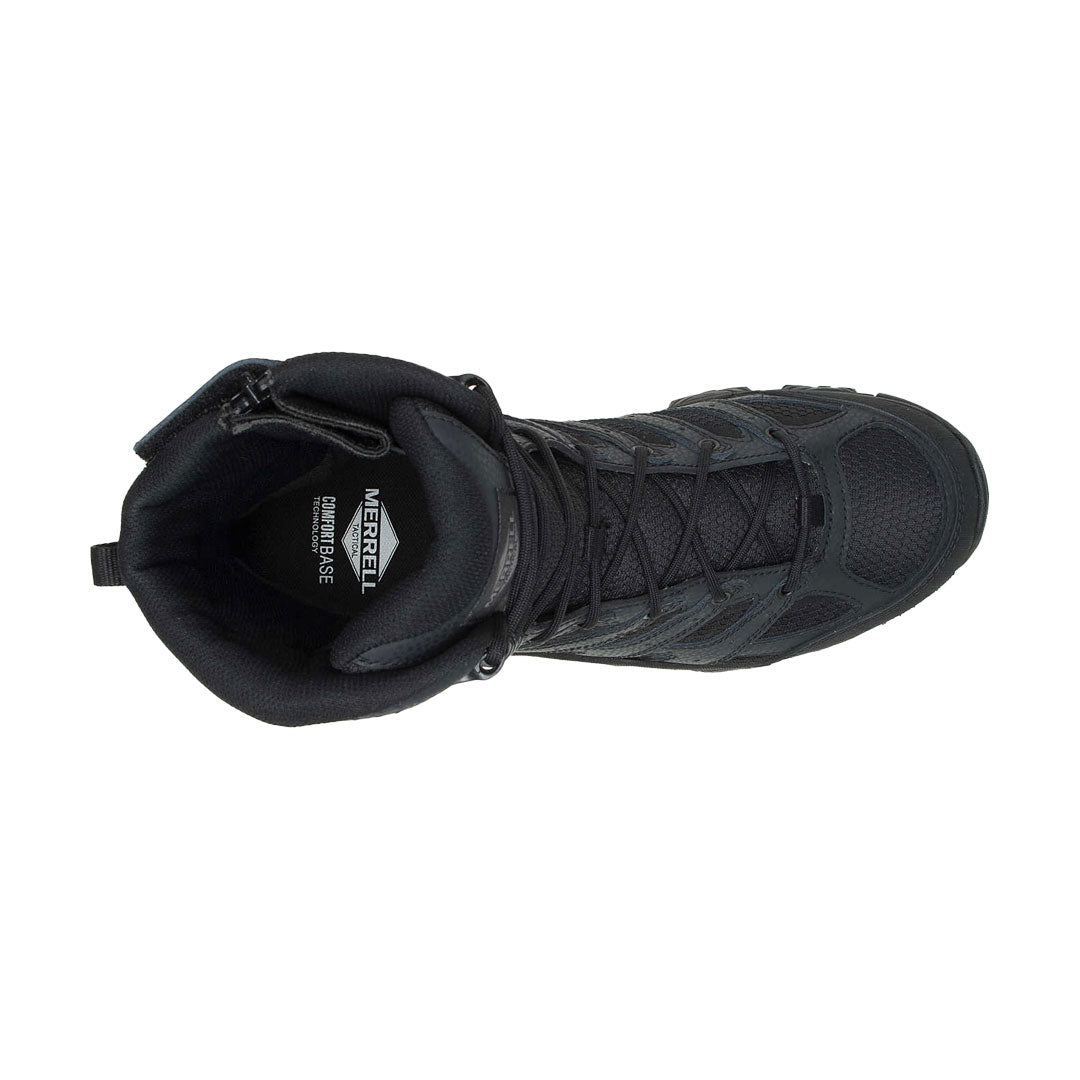 Chaussures d'intervention Merrell Moab 3 Tactical 8 pouces imperméables à glissière latérale