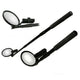 Miroir de contrôle DM - 160 - LM ESP - Noir - Welkit.com