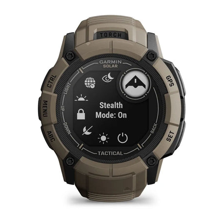 Montre connectée INSTINCT 2X SOLAR TACTICAL Garmin - Coyote - Welkit.com