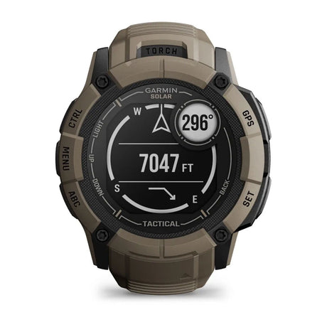 Montre connectée INSTINCT 2X SOLAR TACTICAL Garmin - Coyote - Welkit.com