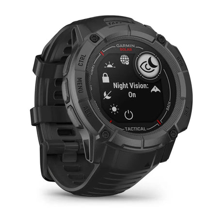 Montre connectée INSTINCT 2X SOLAR TACTICAL Garmin - Noir - Welkit.com