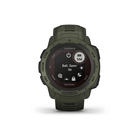 Montre connectée INSTINCT SOLAR TACTICAL EDITION Garmin - Vert - Welkit.com