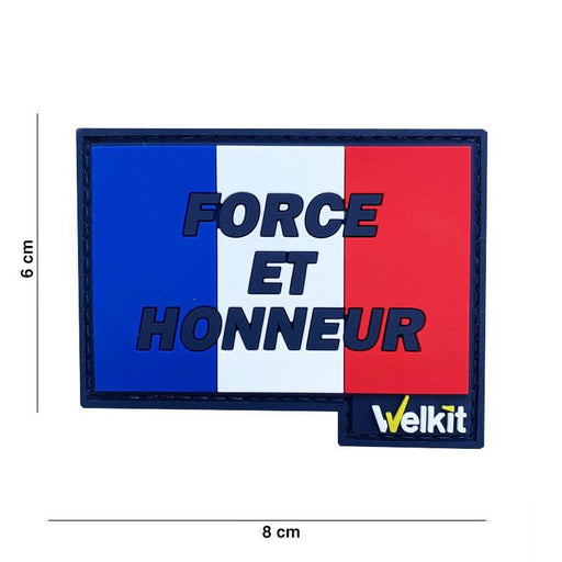 Morale patch FORCE & HONNEUR Welkit - Autre - - Welkit.com - 3662950115202 - 1