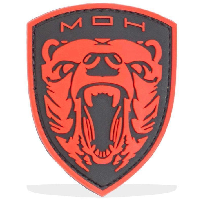 Morale patch GRIZZLY MEDAL OF HONOR MNSP - Rouge - - Welkit.com - 2000000325163 - 2