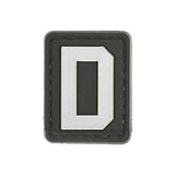 Morale patch LETTER PATCH Mil - Spec ID - Blanc - Welkit.com