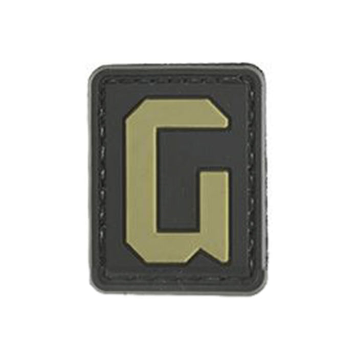 Morale patch LETTER PATCH Mil-Spec ID - Coyote - G - Welkit.com - 3662950039386 - 17