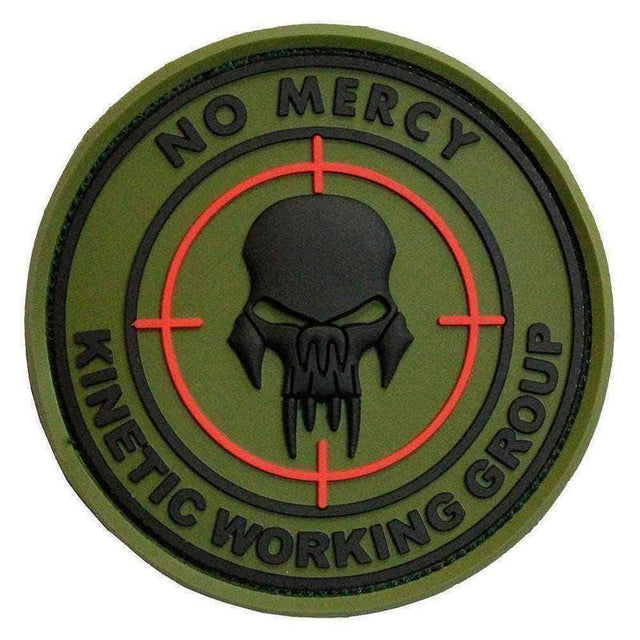 Morale patch NO MERCY KINETIC WORKING GROUP MNSP - Vert - Welkit.com