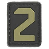 Morale patch NUMBER PATCH Mil - Spec ID - Coyote - Welkit.com