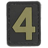 Morale patch NUMBER PATCH Mil - Spec ID - Coyote - Welkit.com