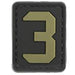 Morale patch NUMBER PATCH Mil-Spec ID - Coyote - 3 - Welkit.com - 3662950039133 - 5