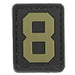 Morale patch NUMBER PATCH Mil-Spec ID - Coyote - 8 - Welkit.com - 3662950039188 - 10