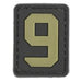 Morale patch NUMBER PATCH Mil-Spec ID - Coyote - 9 - Welkit.com - 3662950039195 - 11