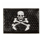 Morale patch SKULL REFLECTIF VELCRO QS Patch - Noir - Welkit.com