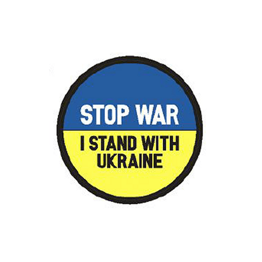 Morale patch STOP WAR I STAND WITH UKRAINE MNSP - Autre - - Welkit.com - 3662950205606 - 1