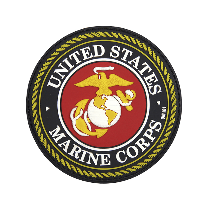 Morale patch UNITED STATES MARINE CORPS GRIS 101 Inc - Rouge - - Welkit.com - 8719298210573 - 1