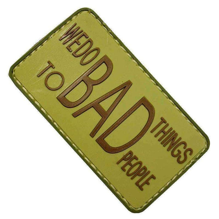 Morale patch WE DO BAD THINGS MNSP - Foliage - - Welkit.com - 2000000229973 - 4