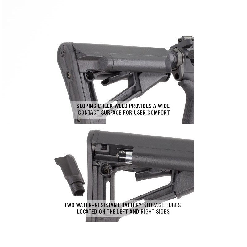 Crosse Magpul STR Carbine réglable AR15 et M4 deux tubes de rangement étanches