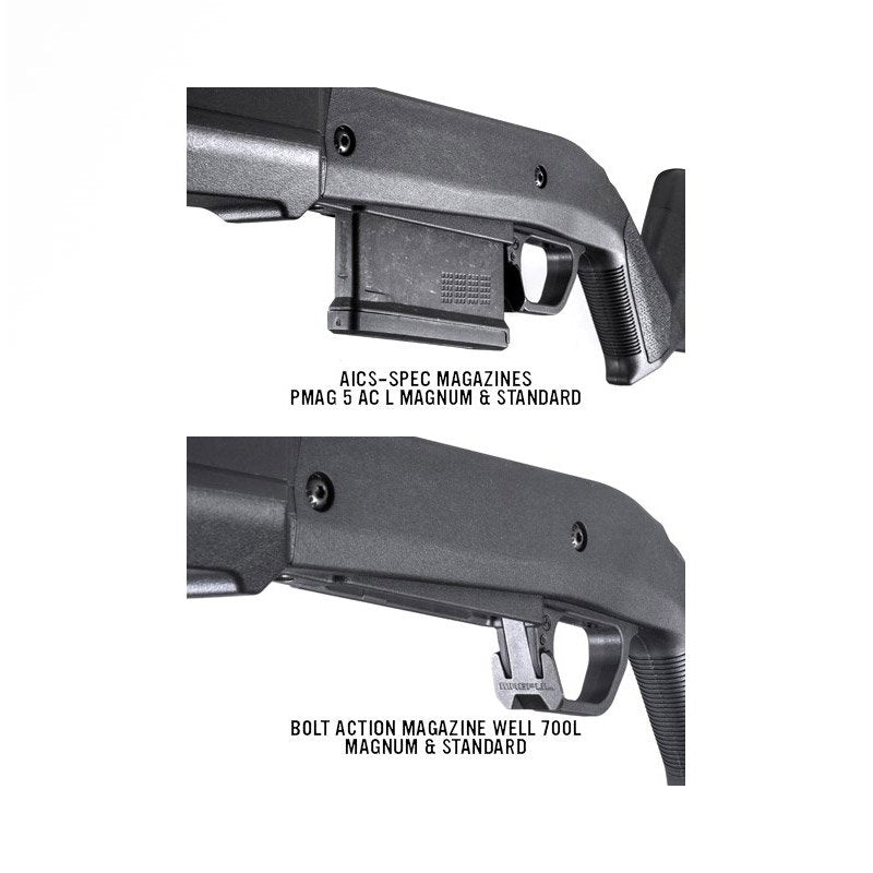 Crosse Magpul Hunter 700L pour Remington 700 Long Action en polymère et aluminium