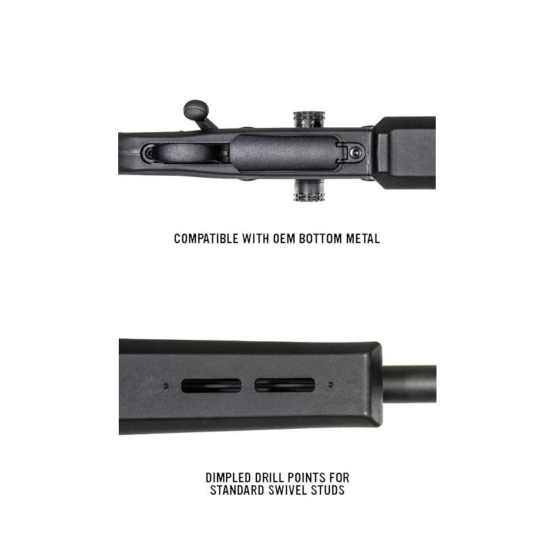 Crosse Magpul Hunter 700 pour Remington 700 Short Action en polymère renforcé M-LOK