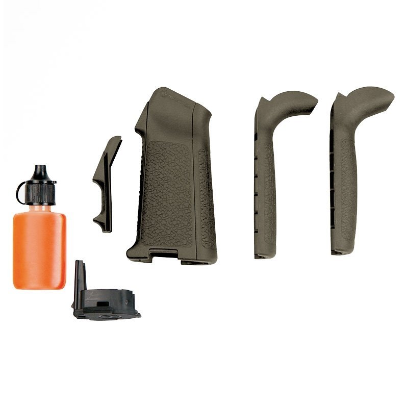 Kit poignée pistolet MIAD GEN 1.1 Type 2 Magpul pour AR10 avec trois dos interchangeables