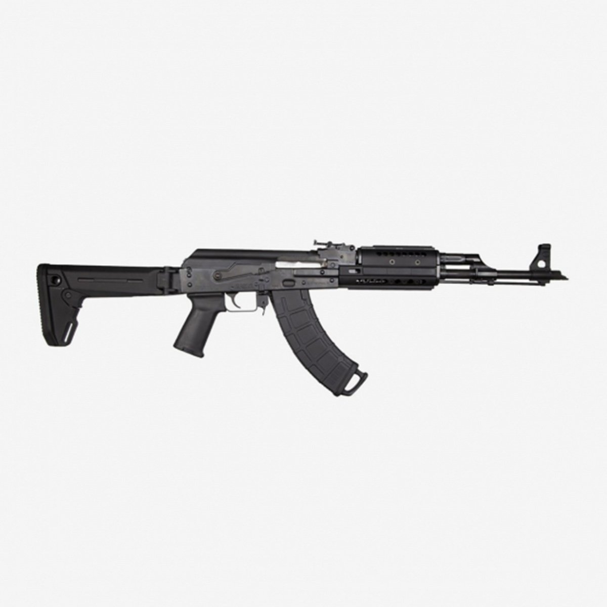 Poignée pistolet MOE+ Magpul pour AK47 et AK74 angle 24 degrés revêtement caoutchouc