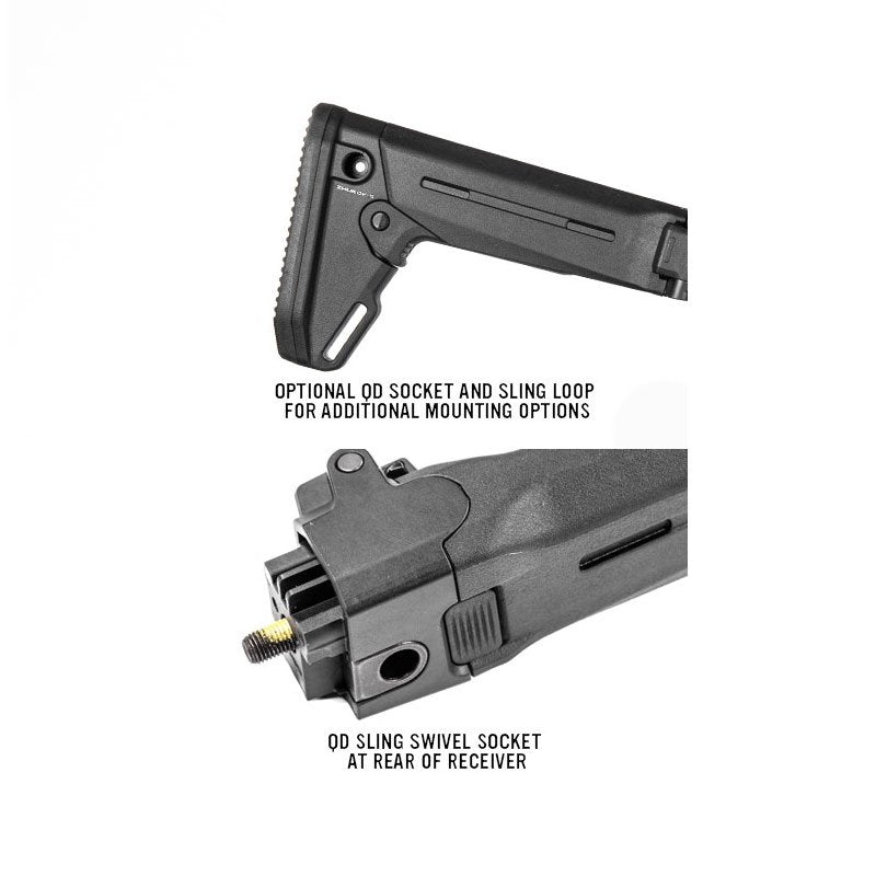 Crosse pliante Magpul Zhukov-S pour Zastava M70 réglage sur cinq positions 425 g