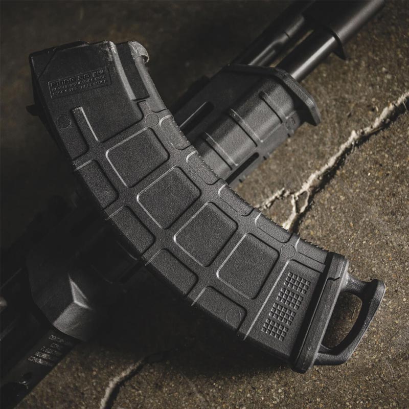 Talonnette Magpul PMAG Ranger Plate en polymère pour chargeur AK et AKM lot de trois