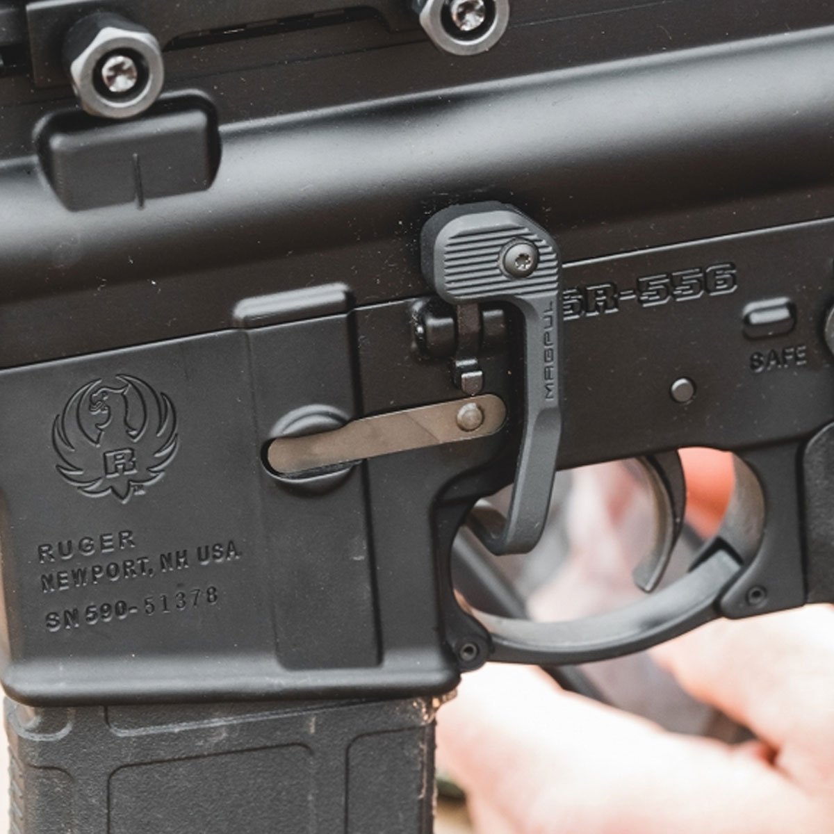 Déclencheur de culasse Magpul B.A.D. Lever en aluminium anodisé pour AR15 et M4