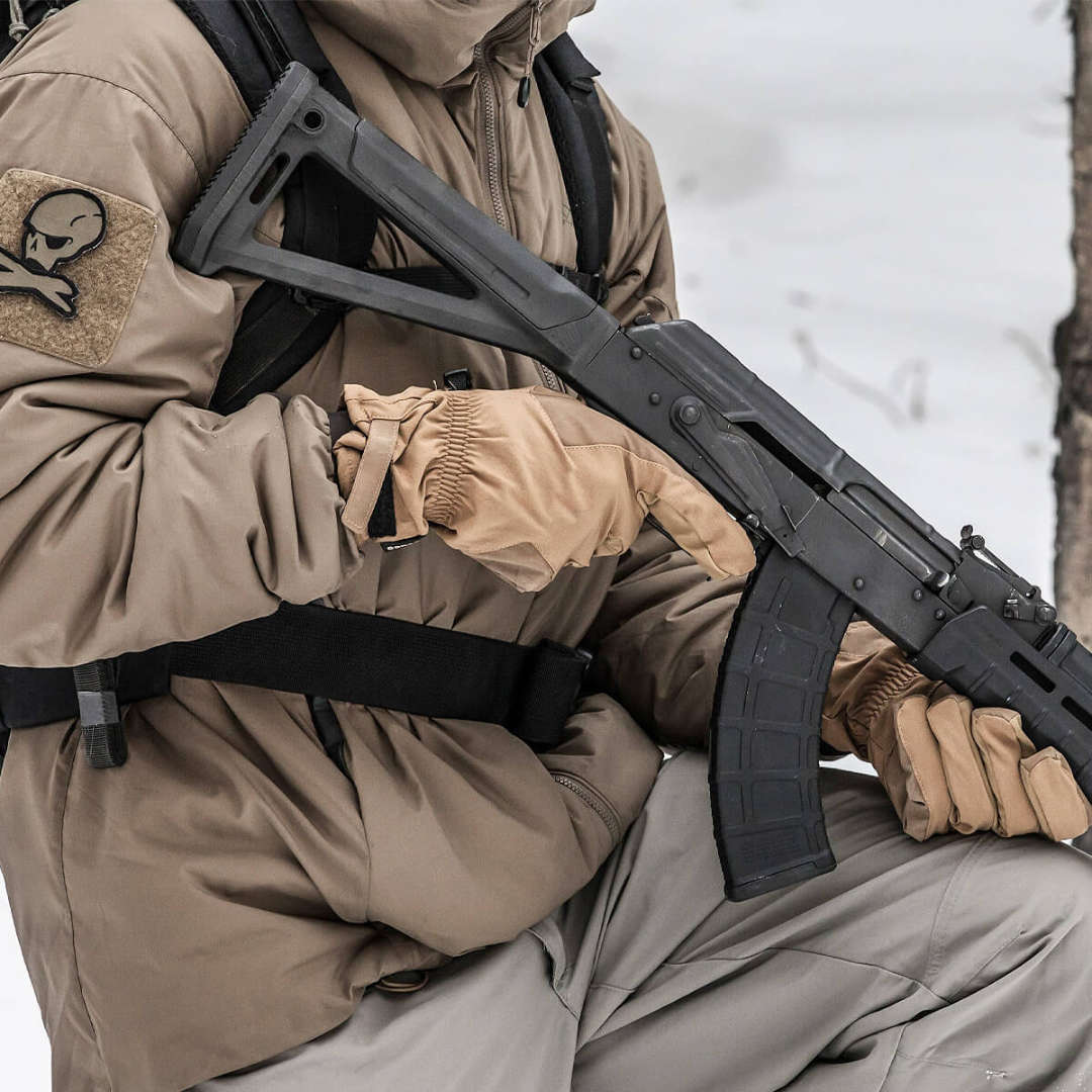 Crosse fixe Magpul MOE AK pour AK AKM et AK-74 à boîtier embouti rangement interne
