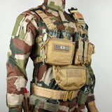 Gilet chest rig Vigilant Compact en nylon quatre emplacements chargeurs bretelles en H