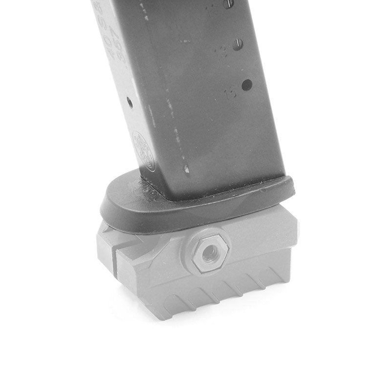 Adaptateur de rail Picatinny MagRail universel Mantis à coller sur plaque de chargeur