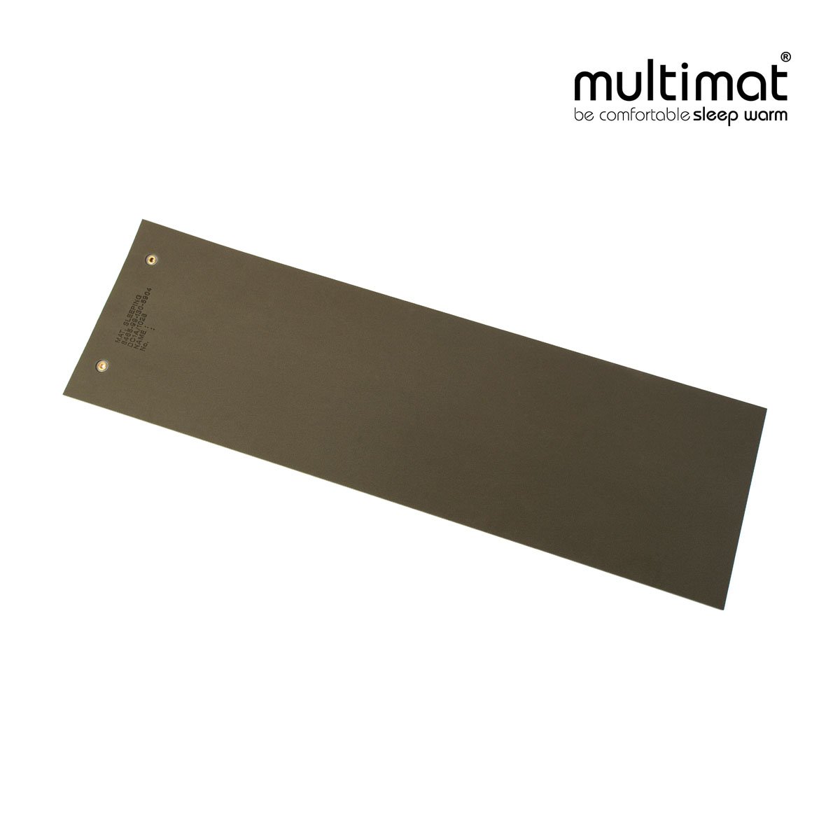 Matelas mousse Multimat NATO Mat 10XXL 1900 x 600 mm épaisseur 10 mm 550 g