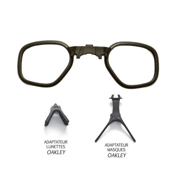 Kit insert Si U-Rx Carrier adaptateur pour lunette Frame 2.0 & 3.0 Oakley SI