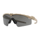 Lunettes balistiques Oakley SI M-Frame 3.0 version EN 166 certifiée CE avec écrans Plutonite