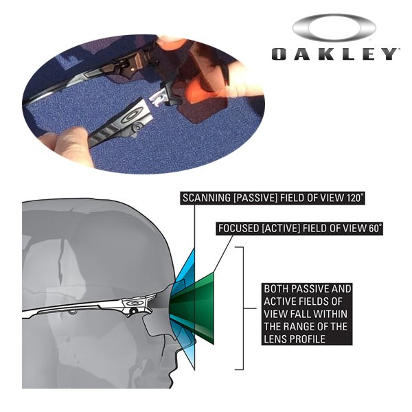 Verre de rechange Oakley SI Tombstone Spoil non balistique classe 0 ANSI Z80.3